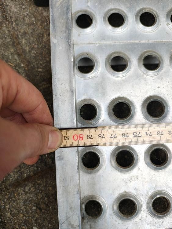 Rampe di accesso: Rollstuhlrampe / Laderampe Aluminium – Usato da Zollikofen venduto da extend47 5
