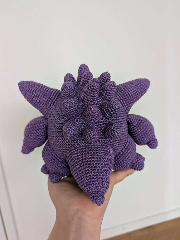 Giocattoli: Amigurumi Gengar 15cm – Nuovo (secondo la descrizione) da Beromünster venduto da Shelly9296 1