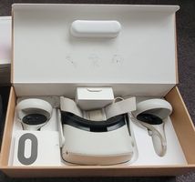Meta Quest 2 mit Elite Strap (2. Akku), Case & Ladegerät