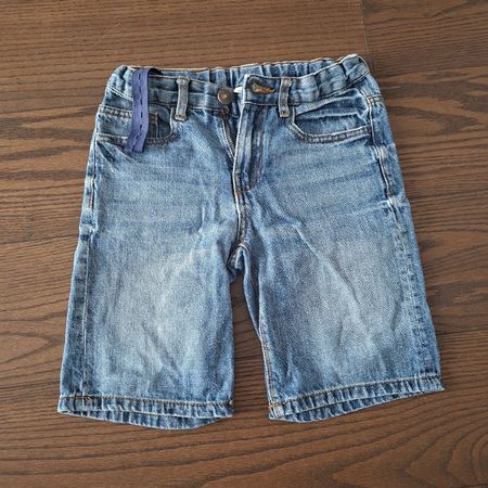 Jeans Shorts Zara Boys blau Grösse 122 