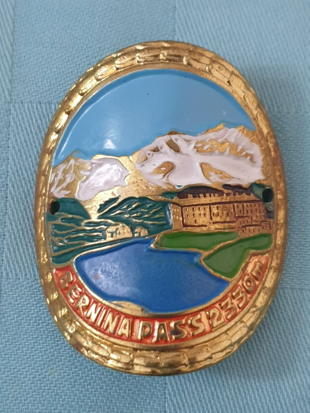 Placchette & Badge: alter Stocknagel BERNINA PASS 2330 m – Usato da Mörschwil venduto da spirspi