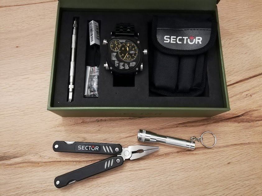 Sector Orologi: Sector Compass Uhr – Nuovo (secondo la descrizione) da Rotkreuz venduto da salvifin 2