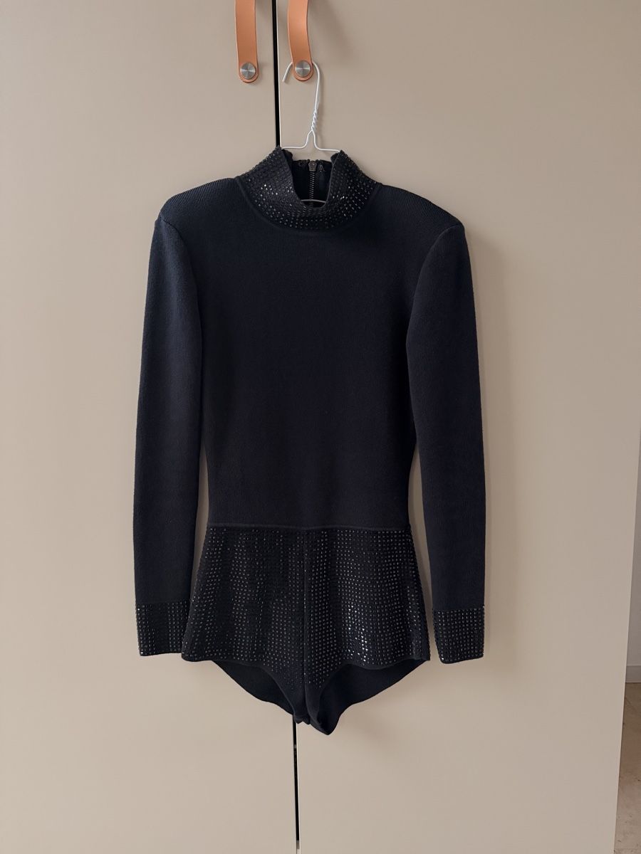 Tute: Retrofête Overall-Body / Top mit Shoulderpads – Nuovo (secondo la descrizione) da Kilchberg ZH venduto da atn_99xt