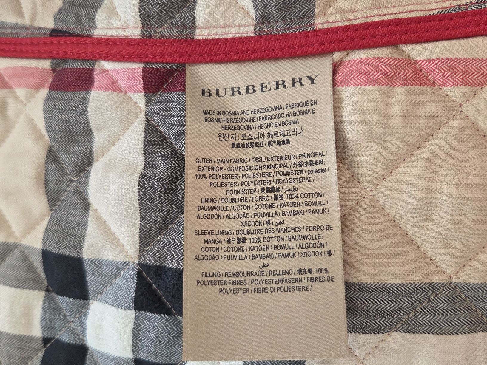 Burberry Jacken: Burberry, Steppjacke, Jacke – Neu (gemäss Beschreibung) aus Wiesendangen von Sinhuk 7