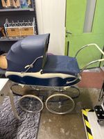 Kinderwagen Vintage dunkelblau 