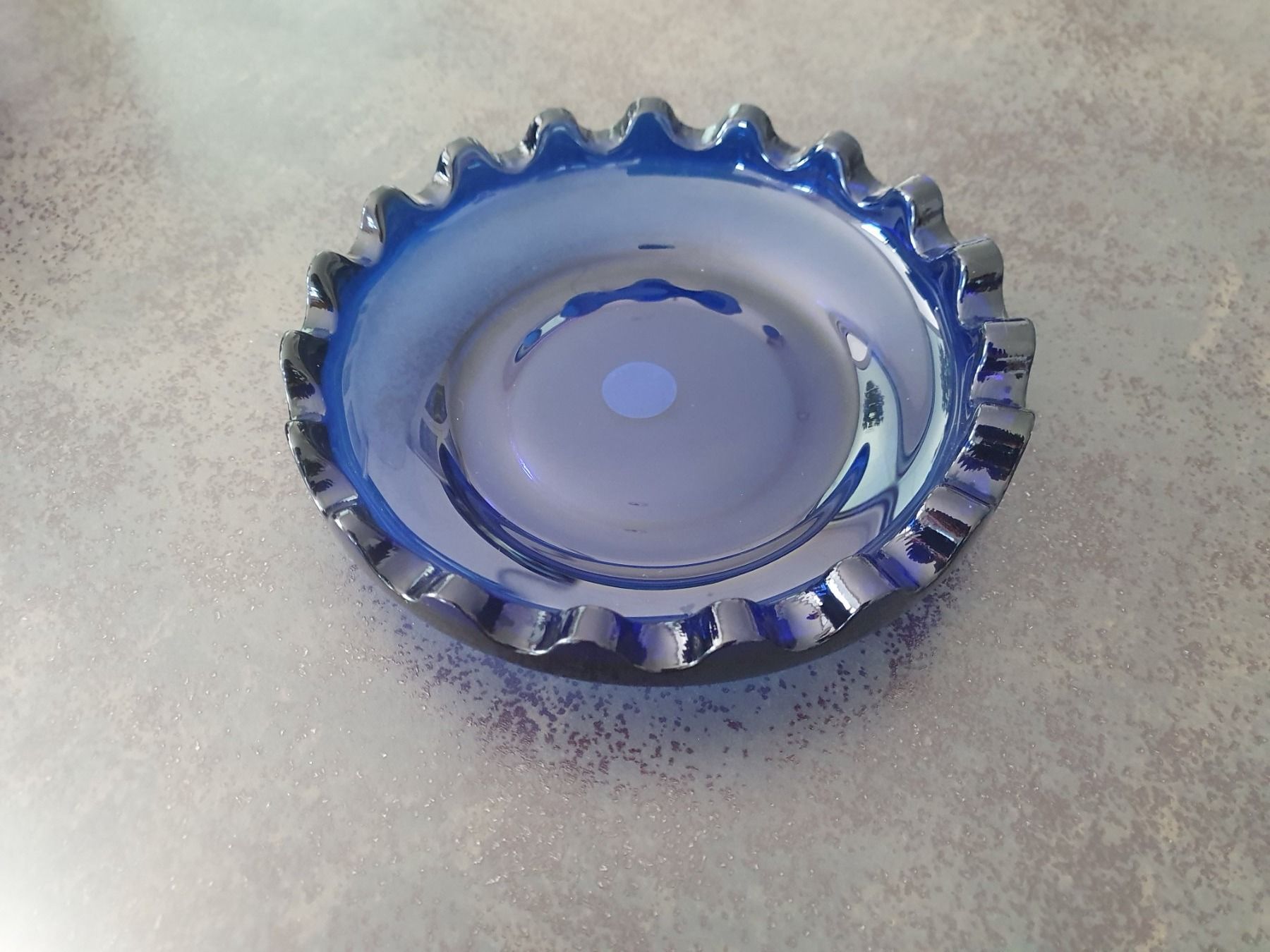 Bicchieri: blaue Glasschale – Usato da Reinach venduto da 3Guggerli 4
