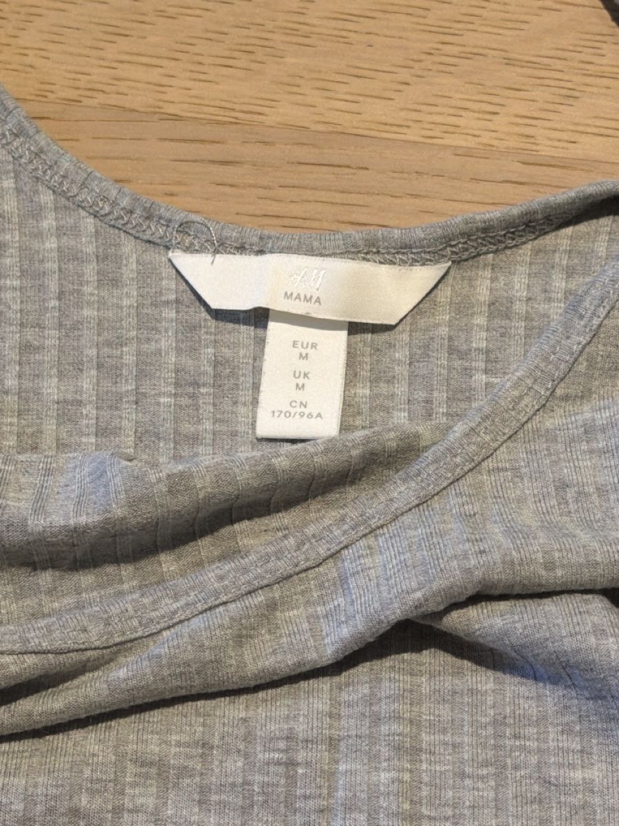 H&M Kleider: Umstandskleid grau | Grösse M – Gebraucht aus Emmetten von coluna_6376 2