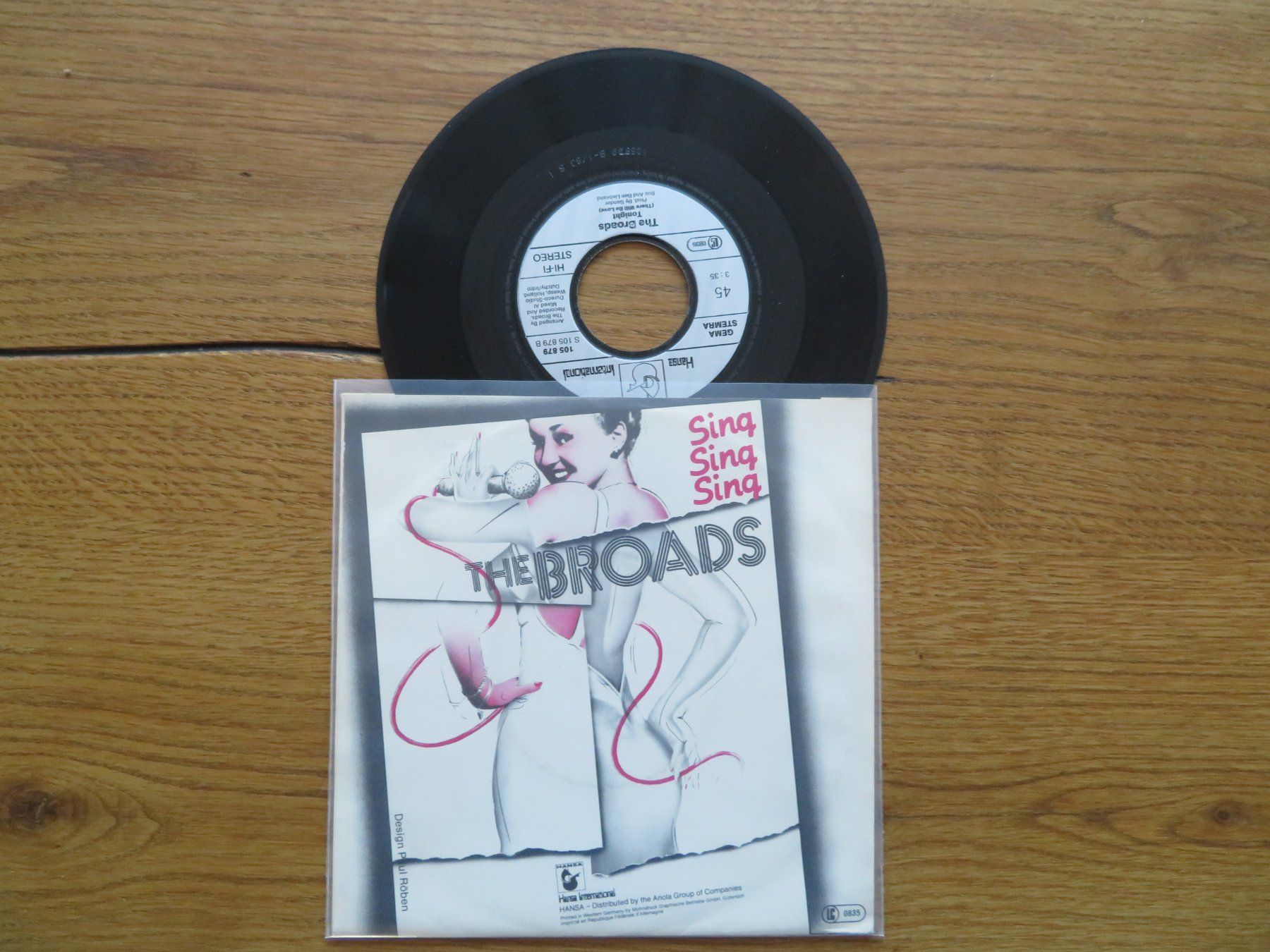 Dischi in vinile: The Broads - Sing Sing Sing - Seltene Single, Top! – Nuovo (secondo la descrizione) da Zürich venduto da max_cp5f