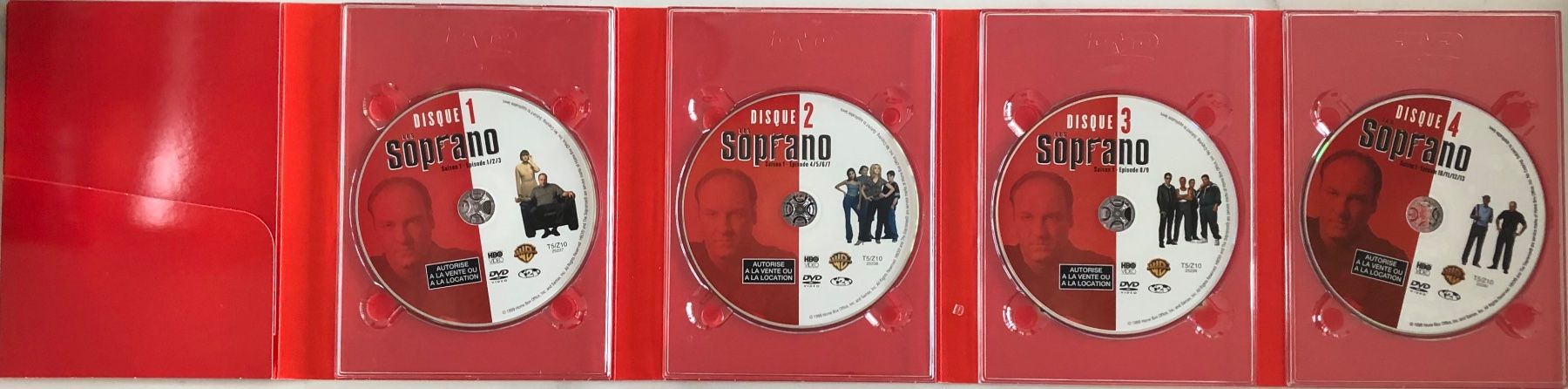 Tous les DVDs: LES SOPRANO (SAISON 1) – D'occasion à Poliez-Pittet par Newtown-Records 3