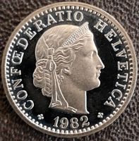 20 Rappen 1982 stgl. / aus Münzsatz