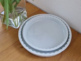 2 x feuerfeste schwere Wähen-/Tarte-/Kuchenformen