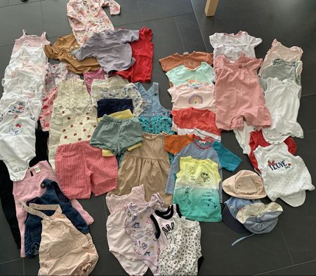 Babykleider Gr. 74/80, Mädchen, Sommer
