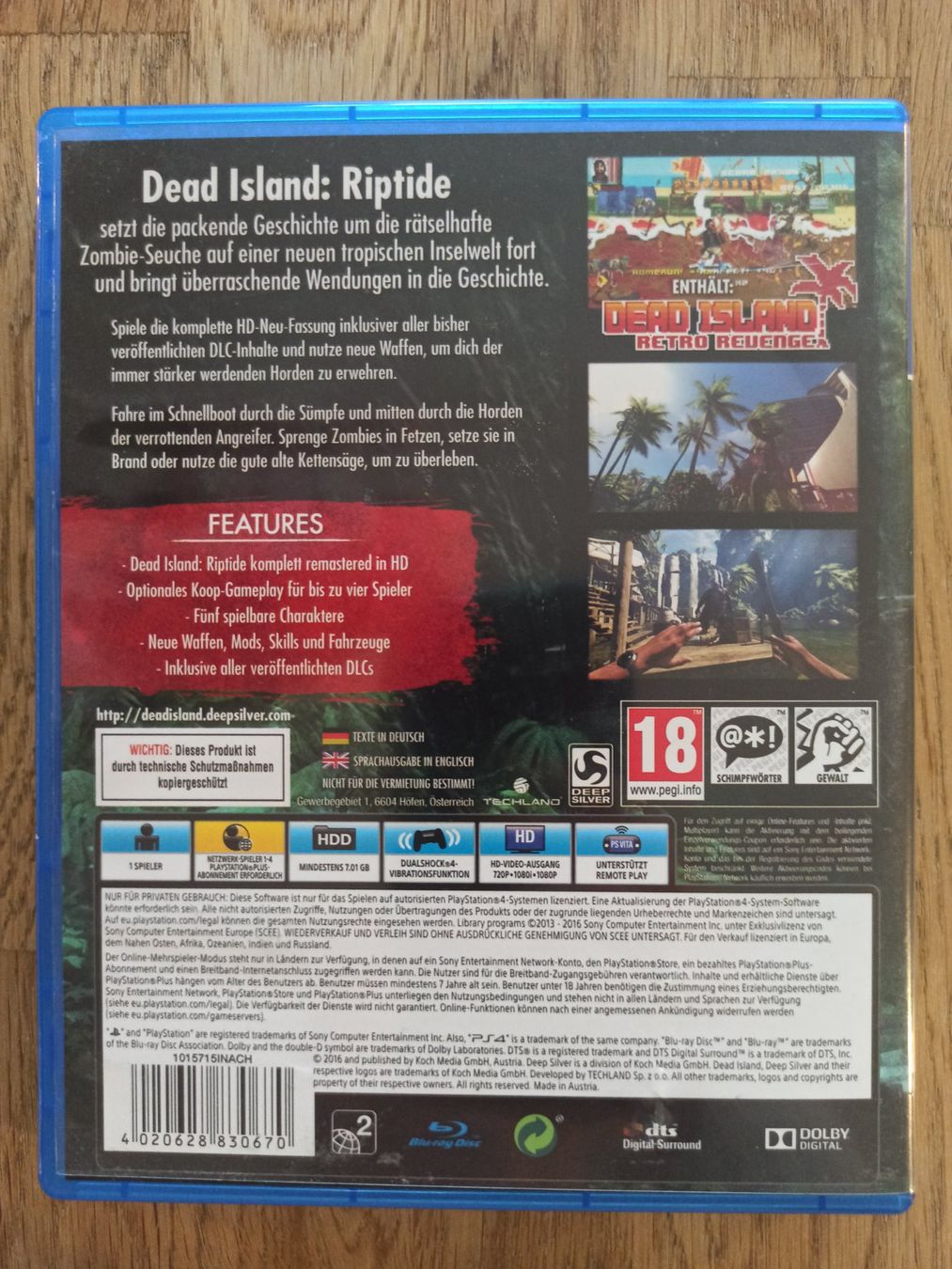 Giochi: Dead Island Riptide Definitive Edition PS4 / PS5 – Usato da Oberweningen venduto da mar_87mx 1