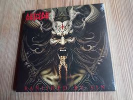 Deicide-Banished By Sin 12'' Crystal Clear Vinyl LP Death