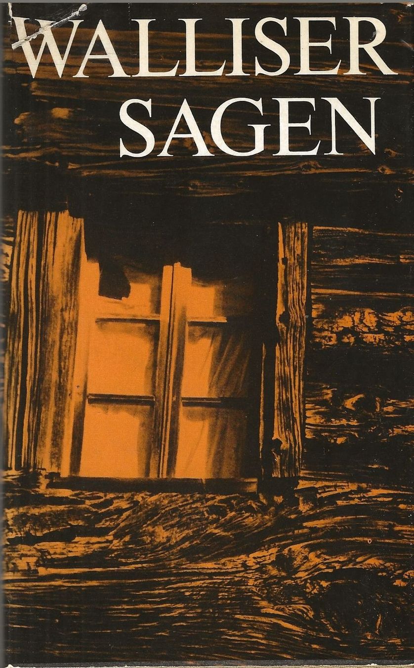 Libri: Walliser Sagen von Josef Guntern 1965 – Usato da Bern venduto da Grindelwaldaus