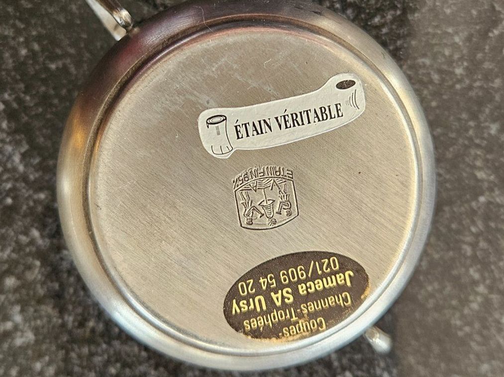 Geschirrsets: Service café Espresso en étain véritable – Gebraucht aus Schmitten FR von ElianeMoullet 3