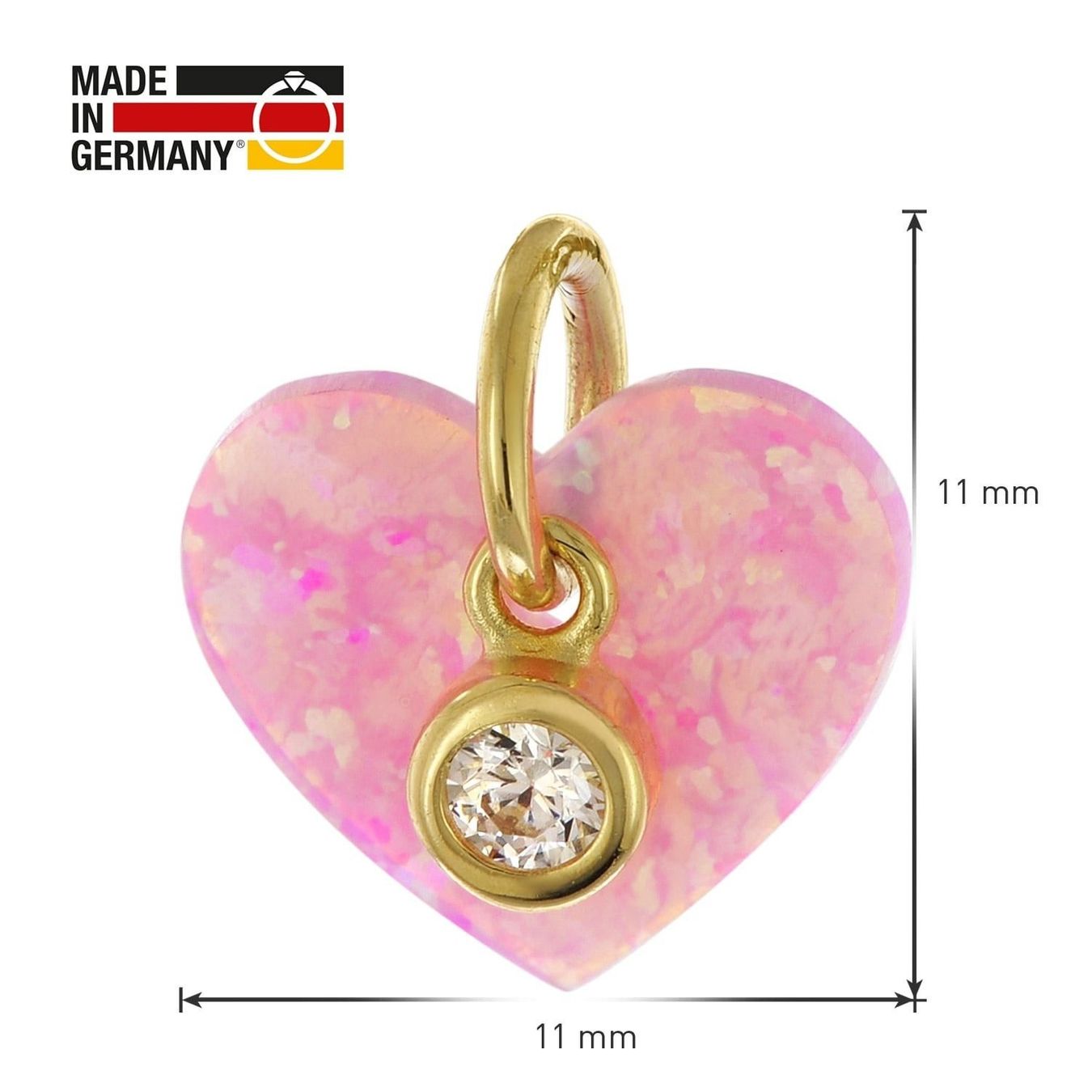 Ciondoli: Anhänger Echtgold mit Kette S925 – Nuovo e nell'imballaggio originale da Hemmental venduto da GoldWert1