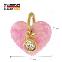 Anhänger Echtgold mit Kette S925