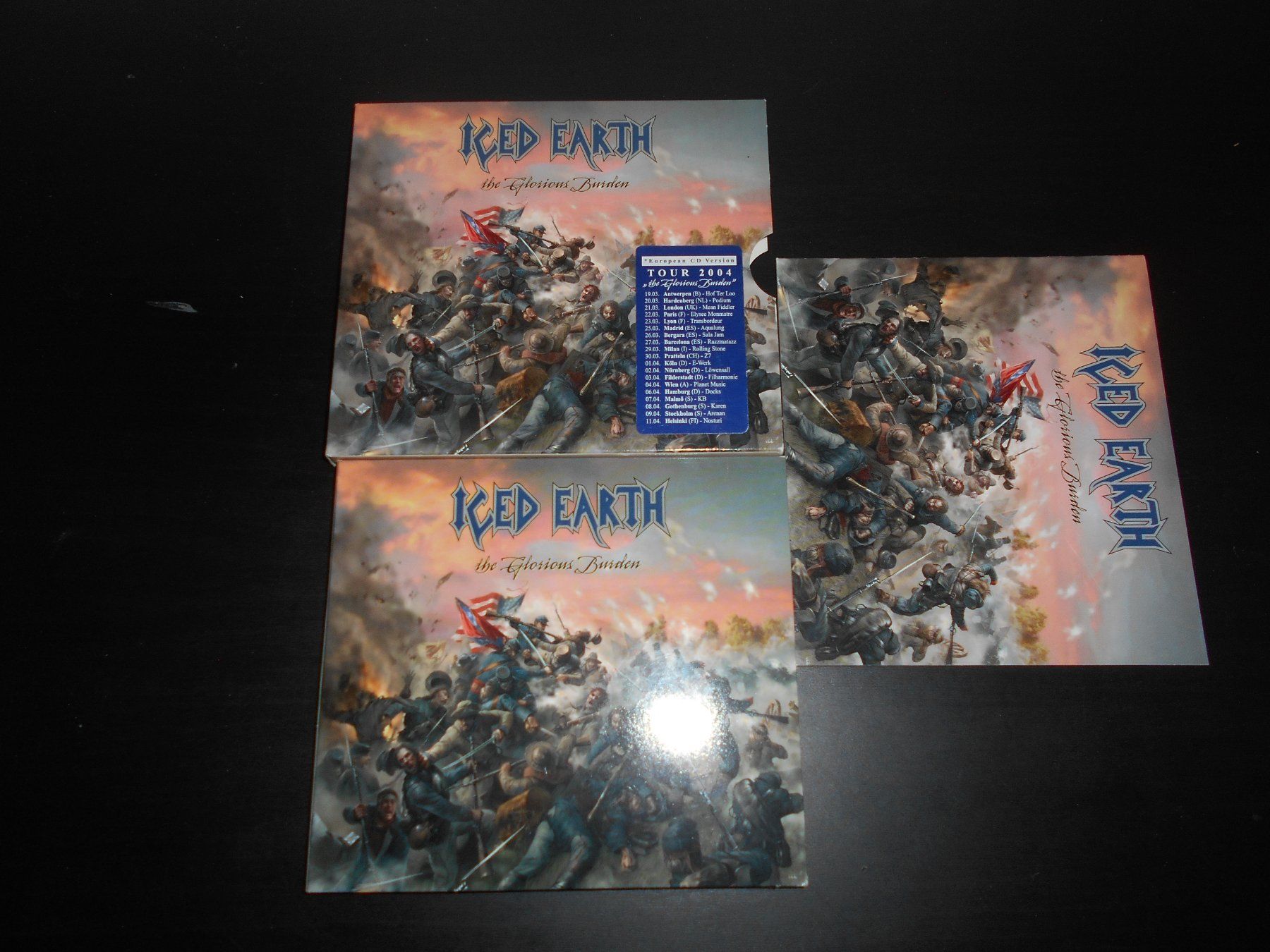 CD: Iced Earth – The Glorious Burden / 2CDs / 2004 / Digi – Usato da Aarberg venduto da witchhunter01