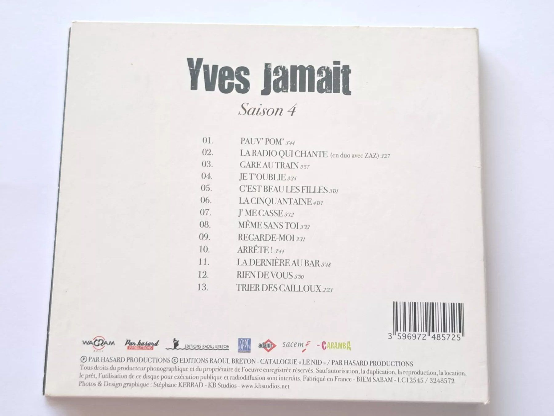 CD: Cd Yves Jamait - Saison 4 – Usato da Pully venduto da bro_n52j 1