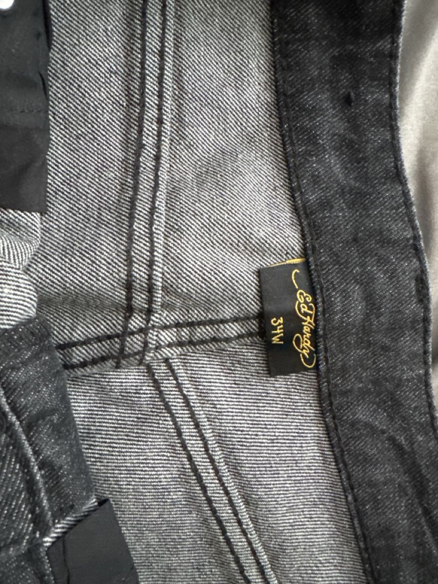 Ed Hardy Jeans: Schwarze Ed hardy hosen – Usato da Zürich venduto da Bear. 2