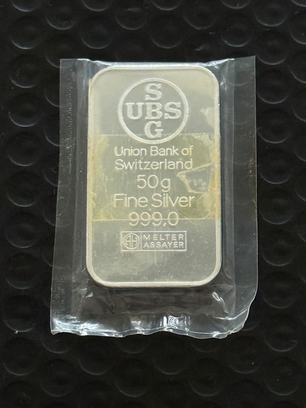 Metalli preziosi: UBS  50 g  Silberbarren – Nuovo (secondo la descrizione) da Wallisellen venduto da SWISS_SILVER1