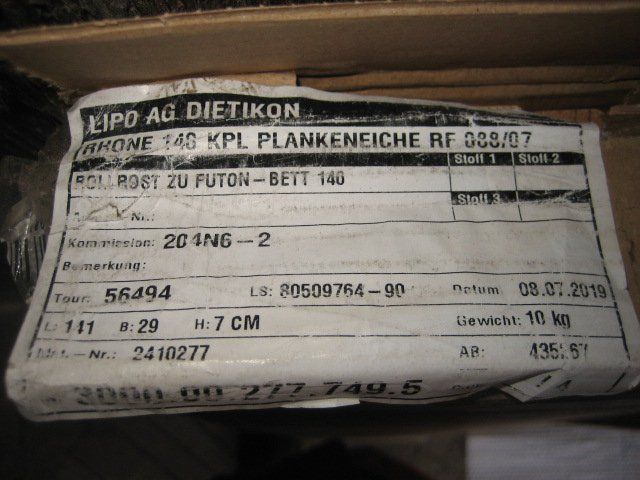 Letti: Rost zu Futon-Bett 140 cm – Usato da Winterthur venduto da pf02 7