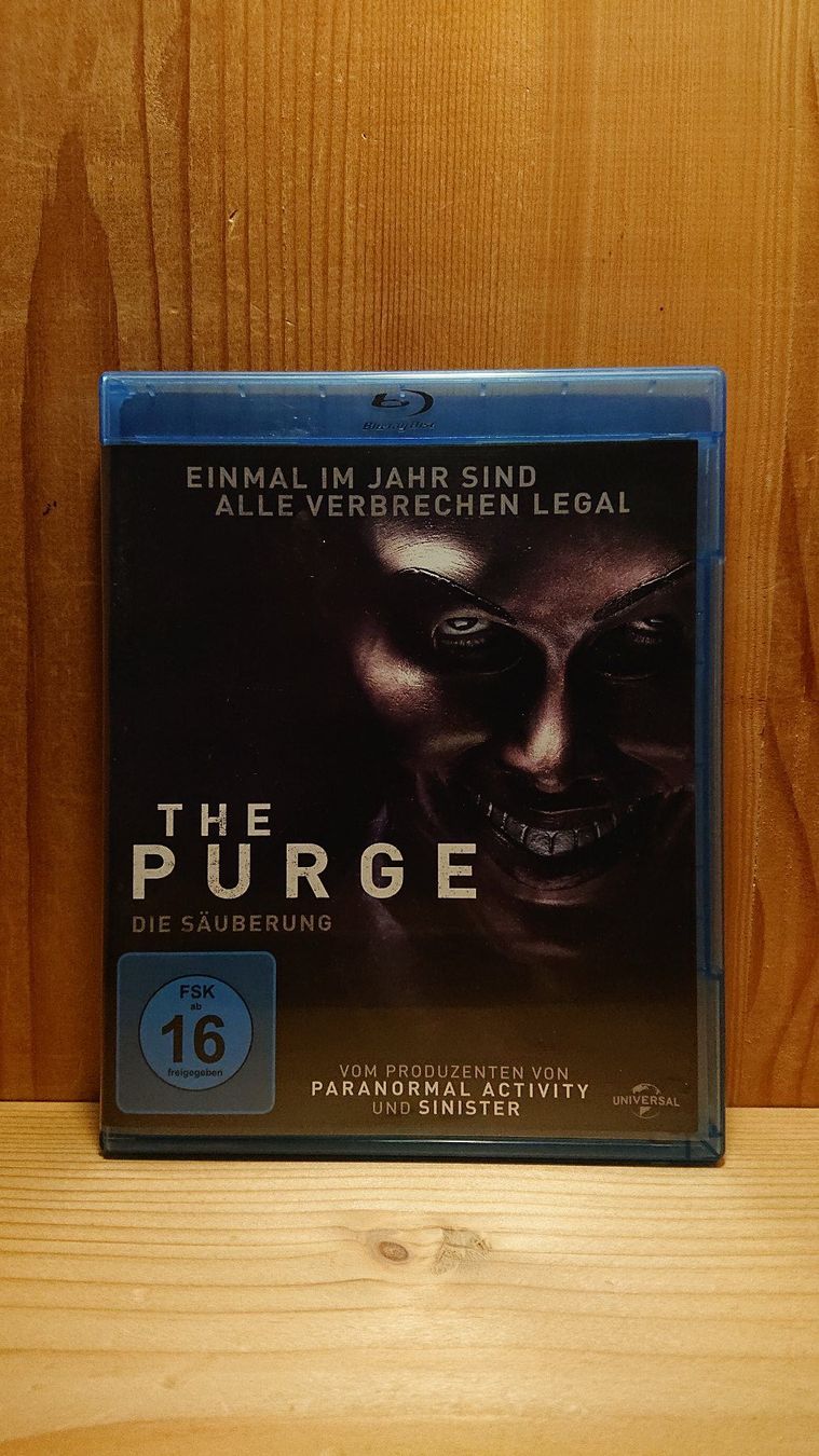 Tutti i DVDs: THE PURGE Die Säuberung Blu-Ray – Usato da Wilderswil venduto da Exebub