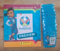 Panini EM 2020 / Preview Version / Leearalbum + 47 Tüten