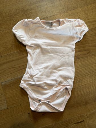 Baby Body kurzarm, Gr. 74, Smile, zartes Rosa