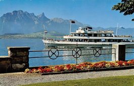 Thunersee, MS JUNGFRAU bei Oberhofen