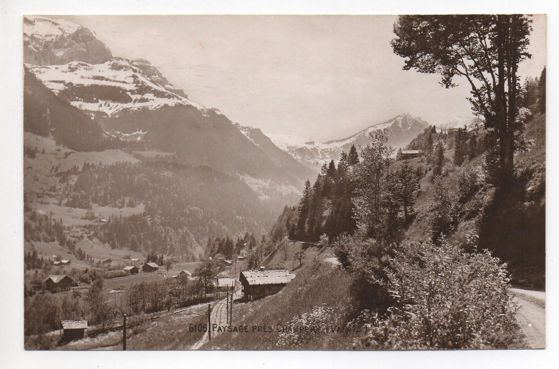 Cartoline postali: CHAMPÉRY Paysage – Nuovo (secondo la descrizione) da Jona venduto da philajona