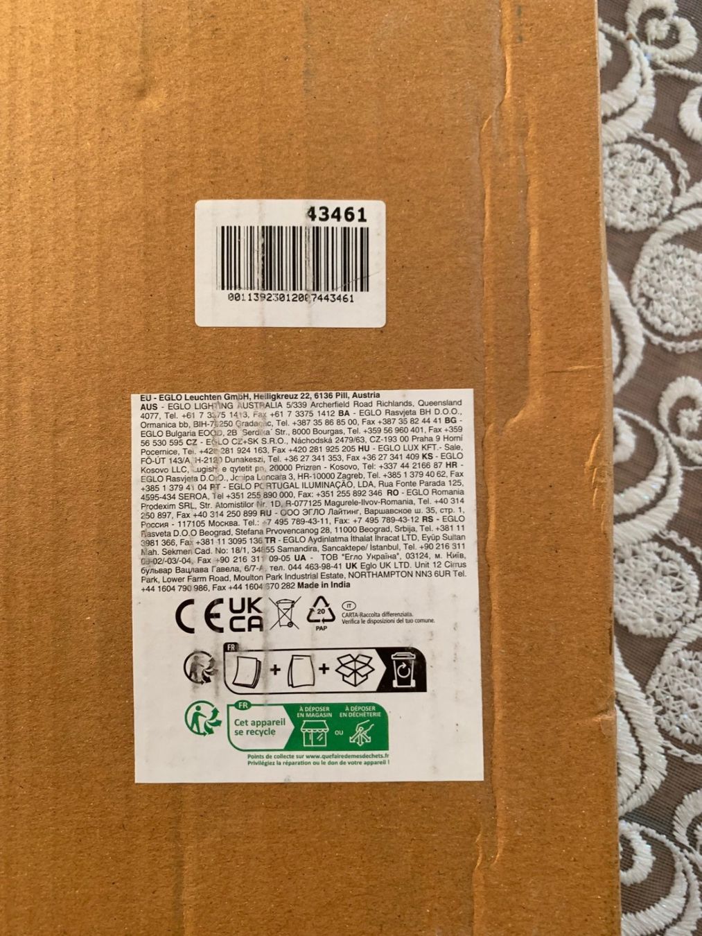 Lampen: EGLO Basildon Pendellampe E27 Max 40W Trend Style Collection – Neu und originalverpackt aus Emmen von newcar4you 5