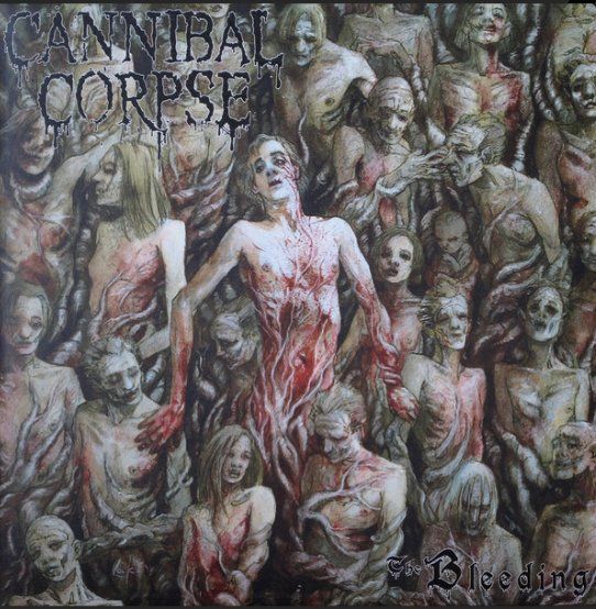 Dischi in vinile: Cannibal Corpse - The Bleeding, vinyle + Poster -Comme Neuf – Usato da Etoy venduto da vin_hss9