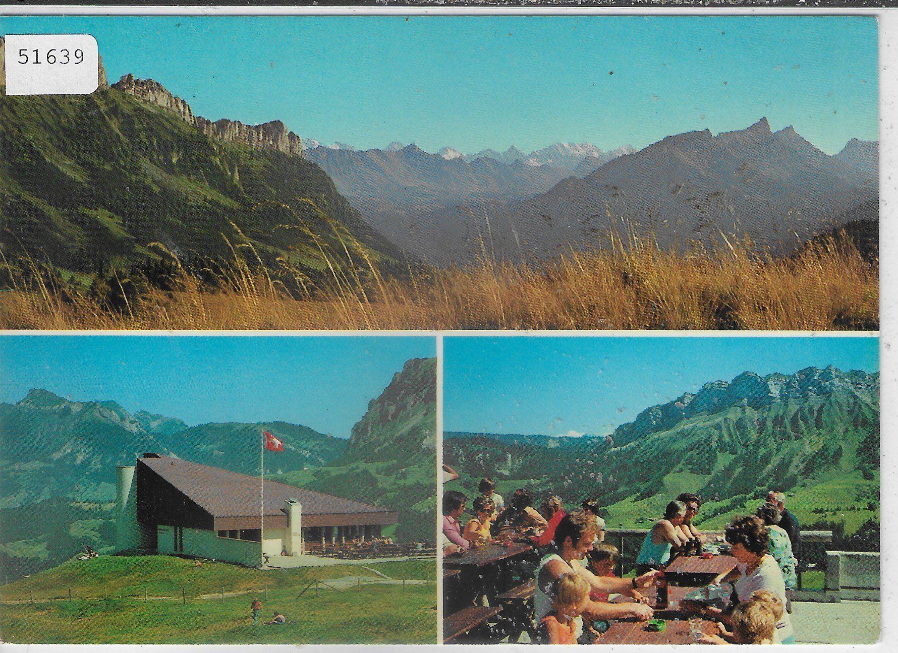Cartoline postali: Berghaus First Heiligkreuz im Entlebuch – Usato da Ettingen venduto da Kartenplanet