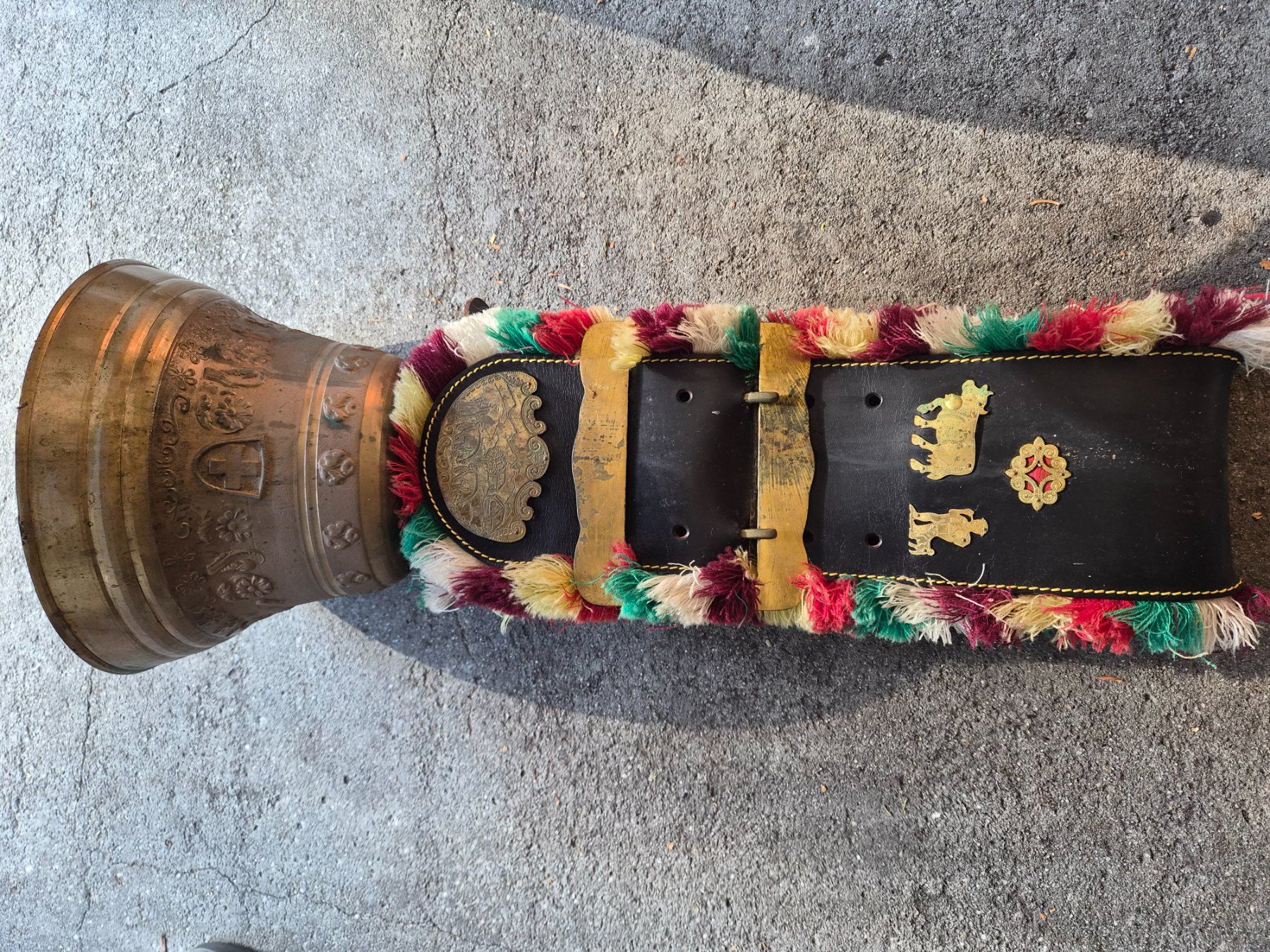 Campanacci mucche: Glocke Guss 24cm Diam. – Usato da Quartino venduto da Simonmichael