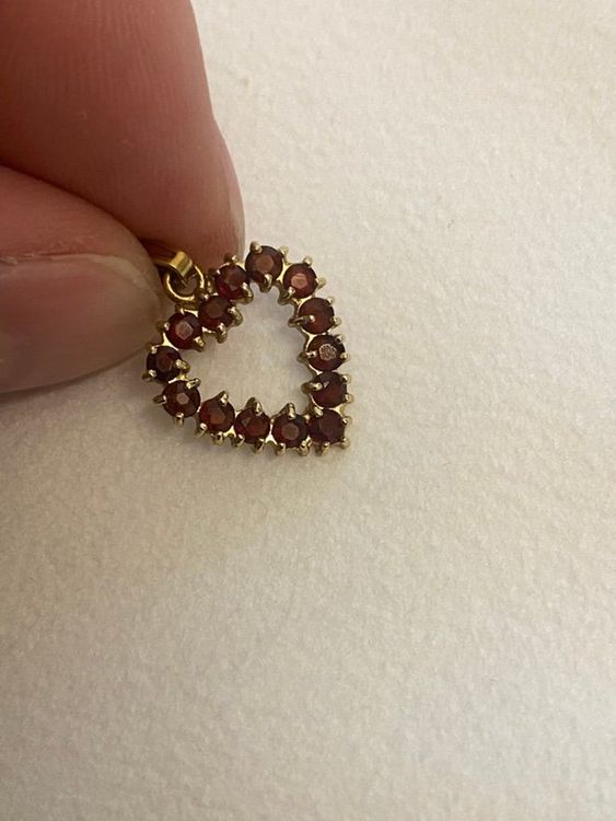 Autres bijoux: 18k Gelbgold Schmuckset mit Rubin Anhänger, Ohrringe – D'occasion à St. Margrethen SG par Heartcore 7