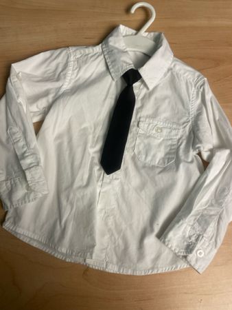 Campus Kids Hemd mit Krawatte H&M Gr. 92, Top Zustand!