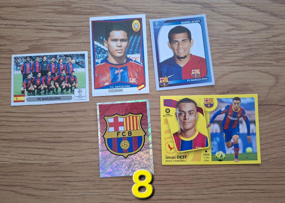 Topps Carte collezionabili: "Big" FC Barcelona / Barca collection (cards and stickers)⭐️ – Nuovo (secondo la descrizione) da Monthey venduto da rim1870 8