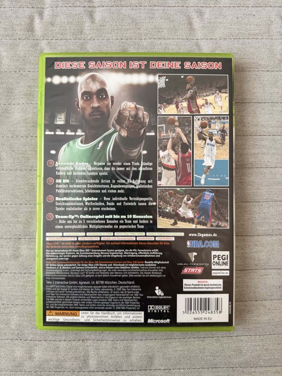Microsoft Giochi: NBA 2K9 für Xbox 360 – Usato da Thunstetten venduto da Virus_33 2