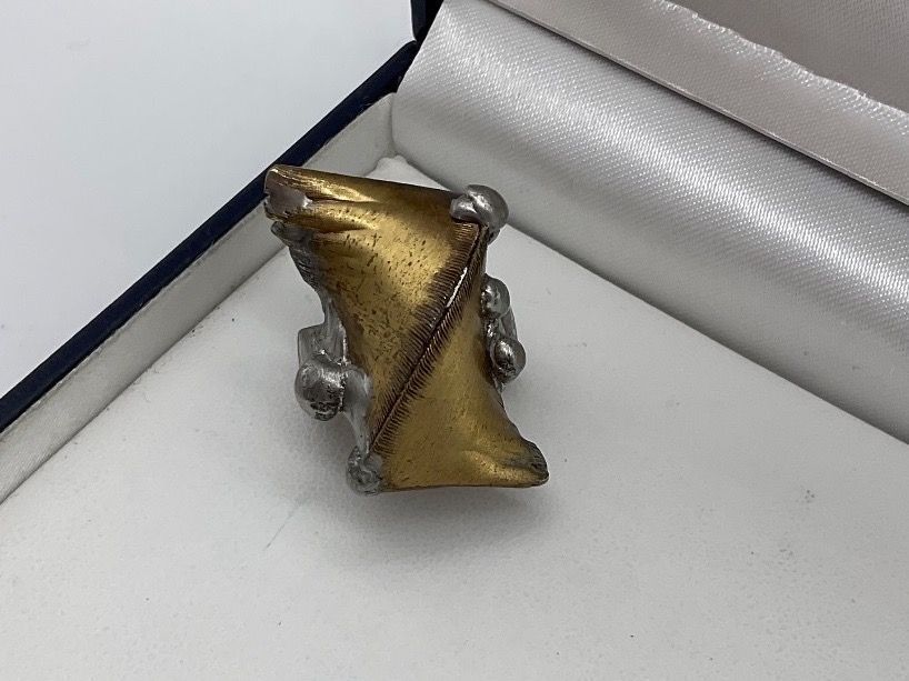 Anelli: Handarbeit Messing Ring, Grösse 54-58 – Nuovo (secondo la descrizione) da Luzern venduto da S.Kern01