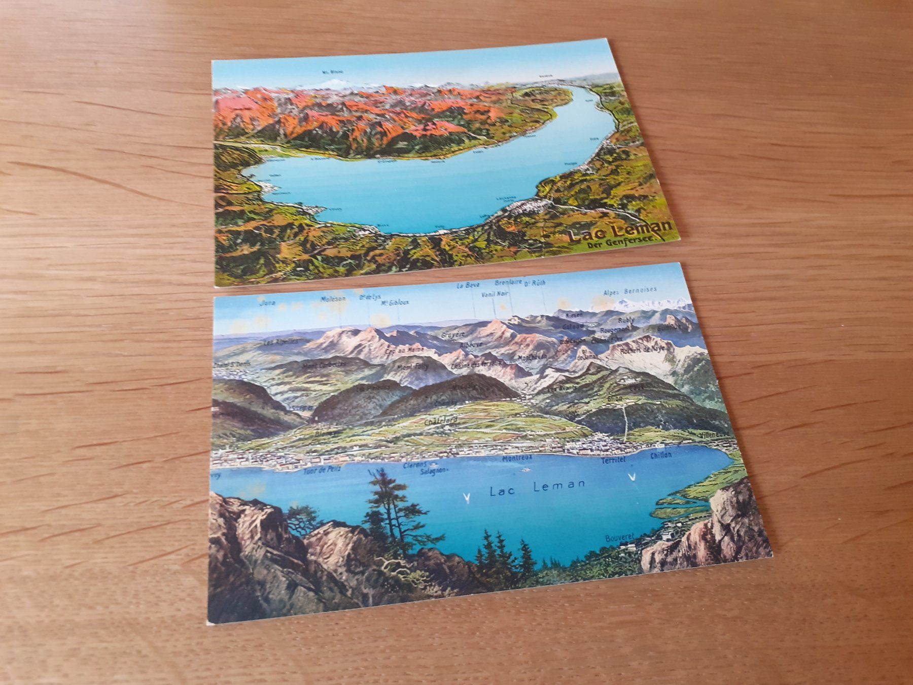 Cartoline postali: LAC LEMAN - GENFER SEE – Usato da Winterthur venduto da Ornyx7