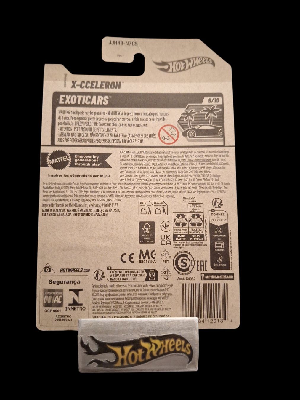 Hot Wheels Voitures modèles: Hot Wheels Exoticars 2026 X-Cceleron 6/10 L – Neuf avec emballage d'origine à Adlikon par Mmartin0 1