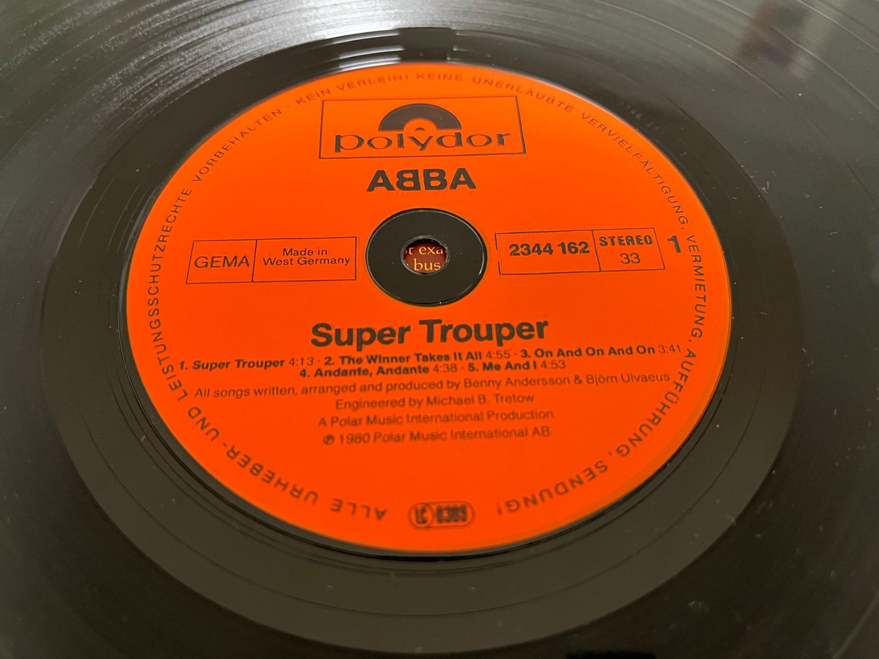 Dischi in vinile: LP ABBA Super Trouper LP – Usato da Mumpf venduto da dadaboygugu 3