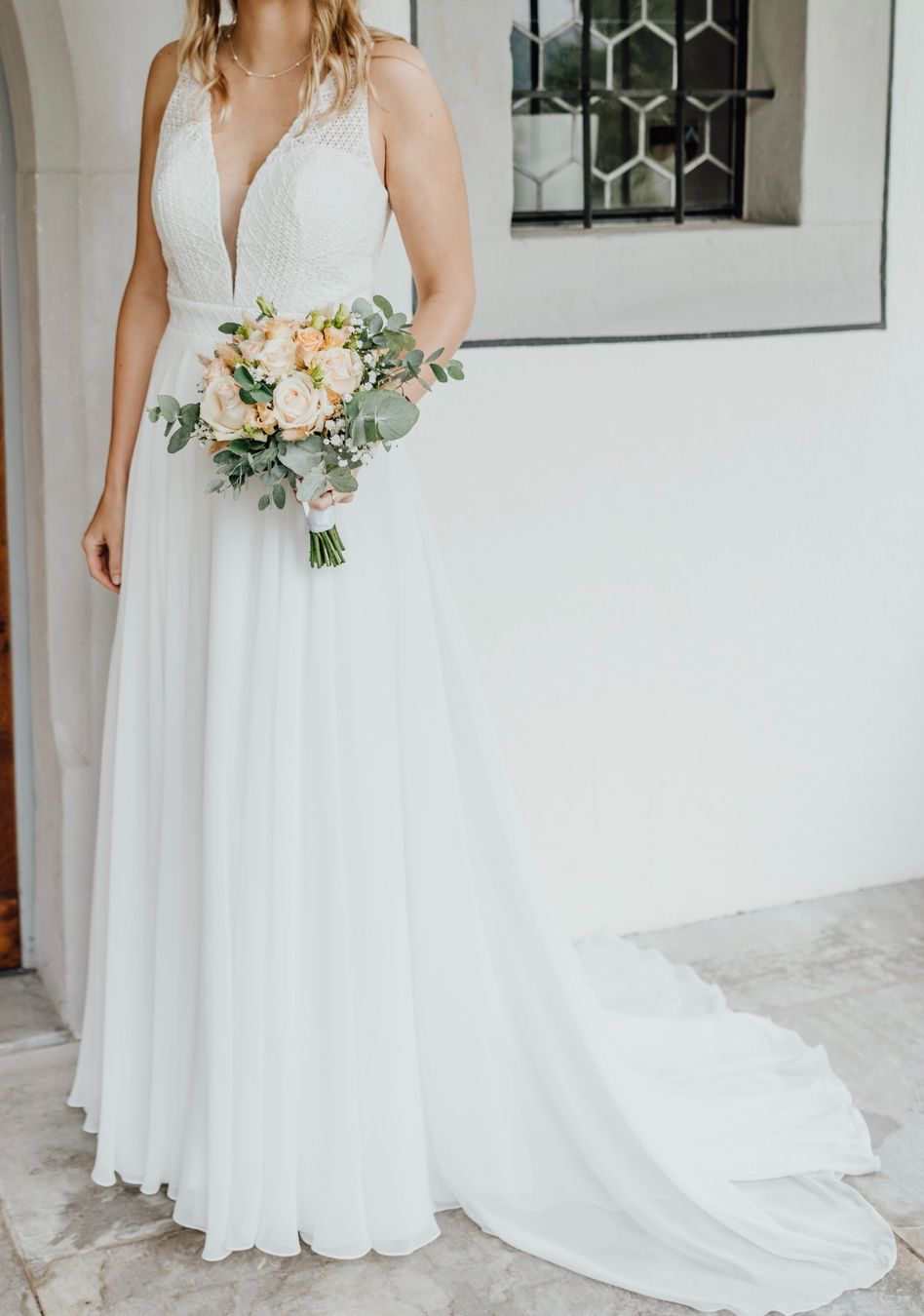 Kleider: Secondhand Brautkleid, Grösse 36-38 – Gebraucht aus Brunnen von Herzig-Brautmode 5