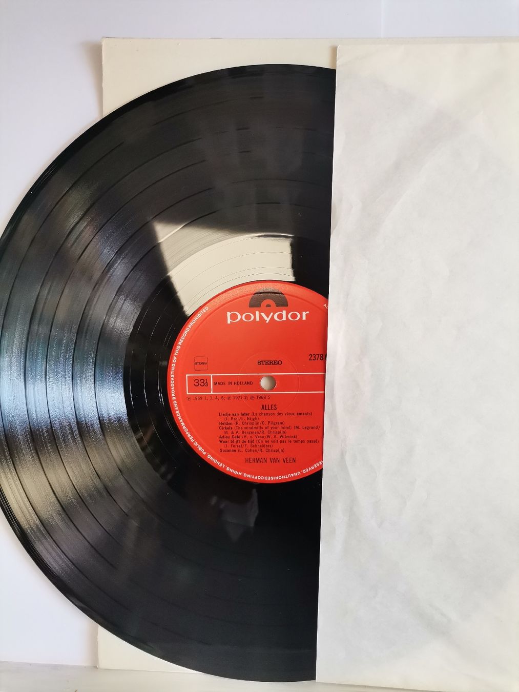 Dischi in vinile: Herman van Veen - Alles - Original Vinyl LP – Usato da St. Gallen venduto da Bir_Rer 2