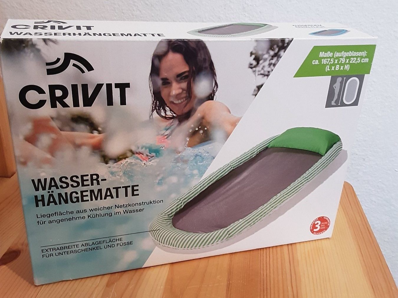 Hängematten: Wasserhängematte mit Kopfkissen – Neu und originalverpackt aus Glattfelden von Roman2504