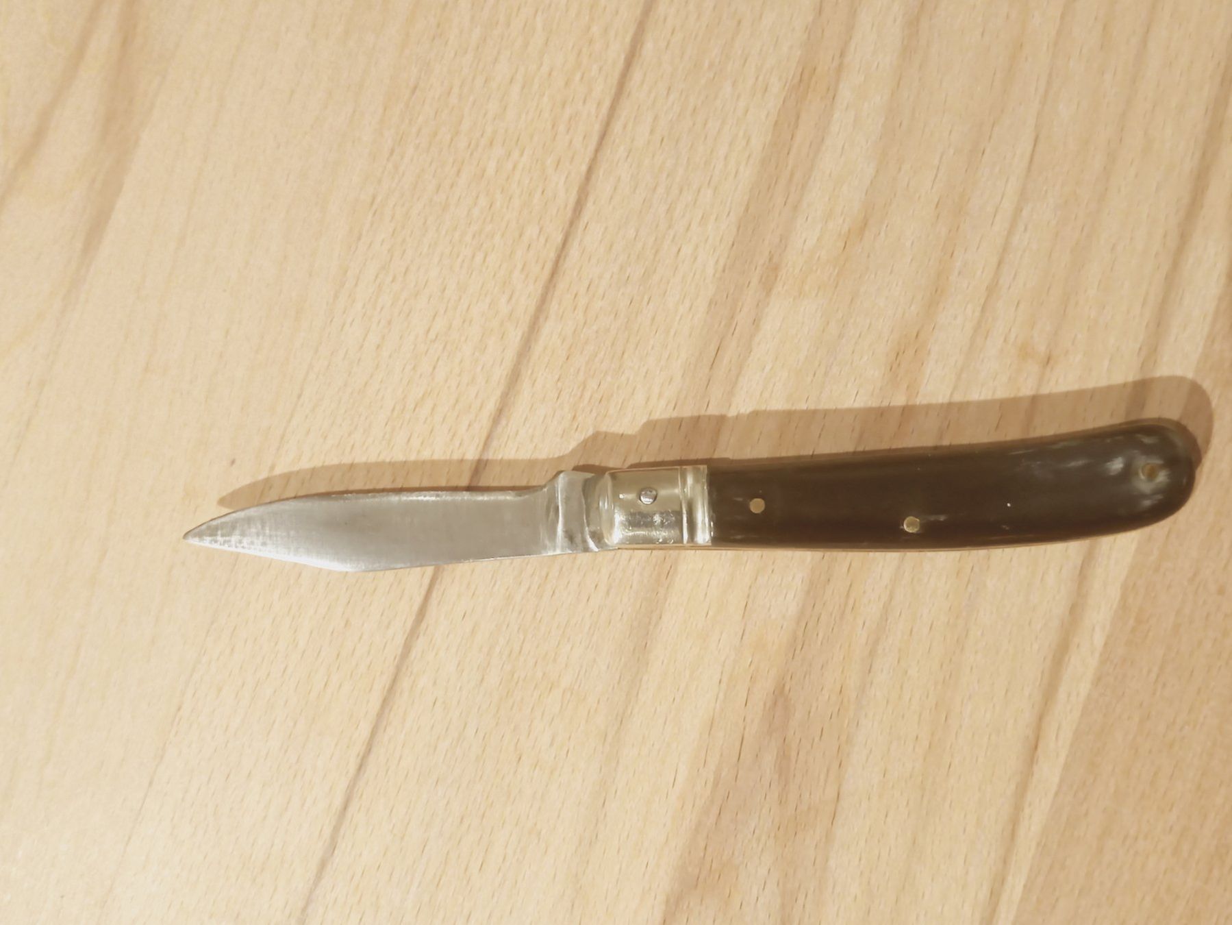 Victorinox Posate: Schönes "Bauernmesser mit Echthorn Griff" – Usato da Tuebach venduto da bac_7kpb 4