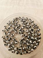 Facettierte Kristallglasperlen 4mm  125 stk nr36
