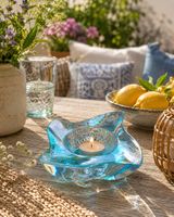 Villeroy Boch Teelichthalter New Wave blau